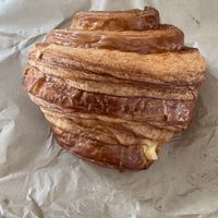 Bacon, egg, cheese, and mustard croissant  at Oh My Days in Glebe