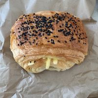 Ham and cheese croissant  at Oh My Days in Glebe