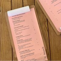 Brunch menu at Oh My Days in Glebe