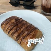 Chocolate croissant at Oh My Days in Glebe