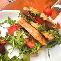 Focaccia  at Mama Carmen's Coffee & Bakery in Mallorca