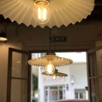 Vintage look at Mama Carmen's Coffee & Bakery in Mallorca