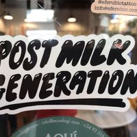 The present and the future  at Mama Carmen's Coffee & Bakery in Mallorca