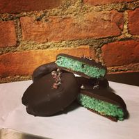 Raw Mint Chip Cookie at The Hangry Herbivore in Marshall