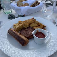 Vegan platter  at Hotel Conte in Perast