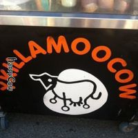 Ykillamoocow sign at No Bull - Ykillamoocow Food Stall in West End