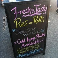 Ykillamoocow sign. Available to get hot & ready-to-eat or cold ones to take home. at No Bull - Ykillamoocow Food Stall in West End