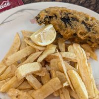 Vegan fillet (regular size) at The London Fryer in Paignton