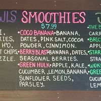 Açai Bowls, Smoothies, Juice Menu at Brick House in Folsom