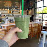 Super green smoothie  at Wellness Tree Juice Bar in Spokane