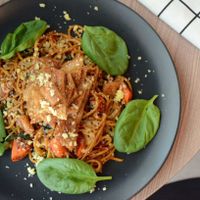 Thai Pasta at Vegelab in Kuala Lumpur