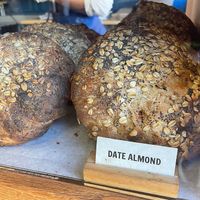 Date Almond is one of my son's favorites at Oat Bakery in Santa Barbara