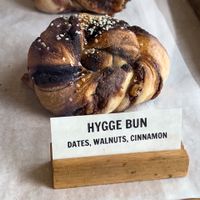 Hygge Bun  at Oat Bakery in Santa Barbara