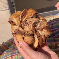 Hygge Bun at Oat Bakery in Santa Barbara