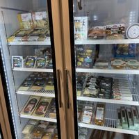 Lots of vegan cheese  at Ven Vegano in Barcelona