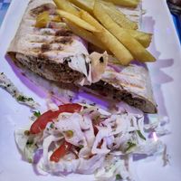 Falafel wrap, so good! at Al Sham in Ho Chi Minh City