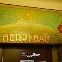 In the hallway at Vega Fair Food in Oslo