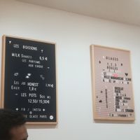 Wall at Sucre Glace in Paris