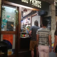 Front door at Los Primos in Annecy