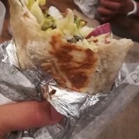Vegan burrito at Los Primos in Annecy