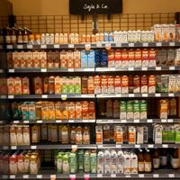 pflanzliche milch at denn's Biomarkt in Weinheim