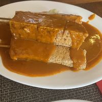 Tofu satay  at Thaise Snackbar Bird in Amsterdam