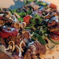 Falafel sandwich with tahini at Marcus in Vlissingen