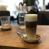 Oat Milk latte  at Marcus in Vlissingen