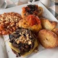 Vegan brekkie   at The Crew Yard in Edwinstowe