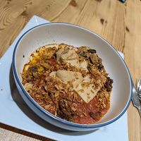 Smashed roast potato bowl - Italian twist at The Crew Yard in Edwinstowe