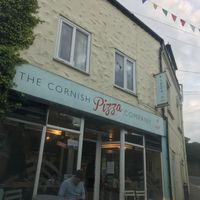 Shop front at The Cornish Pizza Company in St Agnes