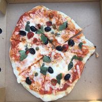 Vegan Wheal Charlotte at The Cornish Pizza Company in St Agnes