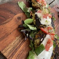 Fritters (veg only )  at Veggie Nook in Bowral