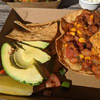 The nachos were amazing. The staff were so friendly and when I told them I was vegan they made me a cashew cheese :) at Veggie Nook in Bowral