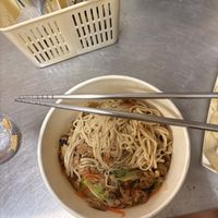 dry noodles  at Ā Tán Yí SùShí Miàn Diàn 阿潭姨素食麵店 in Hengchun