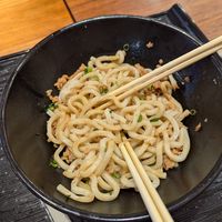 Vegan noodles at NRT - Tatsu -T1 in Narita