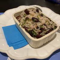 Rice and beans, Portuguese style  at Bacalhau na Vila in Sintra