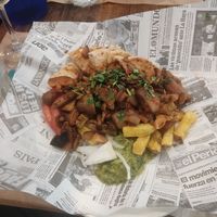 Vegan pitogyros at Kalí Órexi by Labocatorio in Bilbao