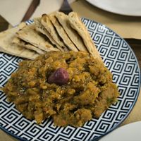 Agioritiki de berenjena vegan at Kalí Órexi by Labocatorio in Bilbao