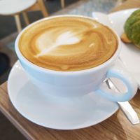 Latte at Sasco Cafe in North Singapore