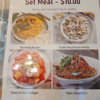They now have 4 vegan meals on the menu Last time only 2 options 👍☺️ at Sasco Cafe in North Singapore