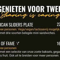 Vegetarian/vegan options clearly labeled. English menu available online. at The Blueberry in Amersfoort