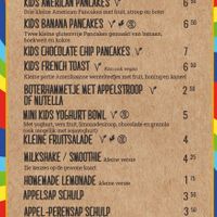 Vegetarian/vegan options clearly labeled. English menu available online. at The Blueberry in Amersfoort