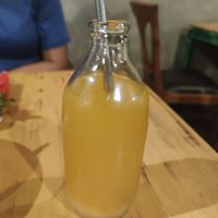 Ginger kombucha at The Greenhouse in Vientiane