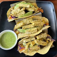 Vegan taco, 100,000 kip  at The Greenhouse in Vientiane