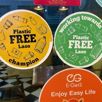 Enviro conscious! at The Greenhouse in Vientiane