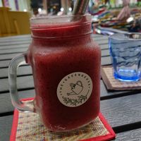 Smoothie at The Greenhouse in Vientiane