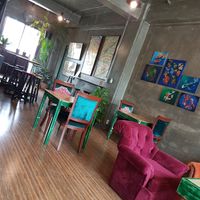 Chill out upstairs at The Greenhouse in Vientiane