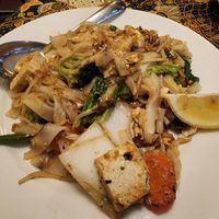 Pad Thai with tofu at Goulburn Thai in Goulburn