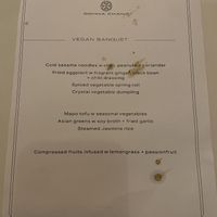 Vegan Banquet $70pp  at Donna Chang in Brisbane